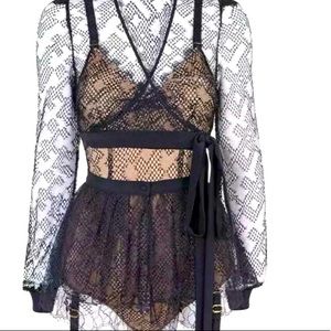 Agent Provocateur AP Elsey Short Skirt Lingerie 2